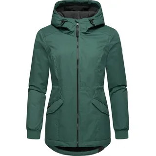Winterjacke RAGWEAR "Winterjacke Dowey Warm", Damen, Gr. 3XL, grün (pine grün), Obermaterial: 100% Polyester PES.  Obermaterial: Futter: 100% Polyester PES. 100% Polyester PES., Jacken Winterjacke