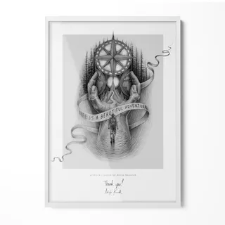 Tulup Bilderrahmen 50x70 cm Weiß , Kunststoff , Rechteckig , 52x72x1.3 cm , Bilder & Rahmen, Bilderrahmen, Kunststoffrahmen