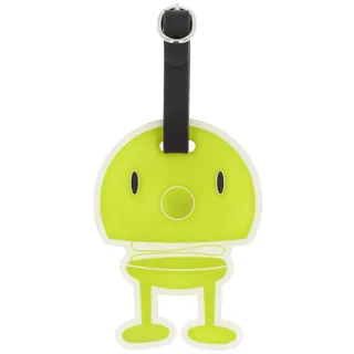 HOPTIMIST Taschenanhänger »Taschenanhänger Bag tag 10,5 x 8 cm grün«, grün