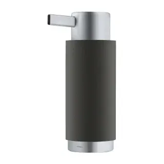 Blomus ARA Seifenspender , Aus hochwertigem Edelstahl, Füllmenge: 150 ml, schwarz
