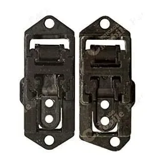 Ständermodul mit rechtem und linkem Scharnier, kompatibel mit Microsoft Surface Pro5 / Pro 6 / Pro 7 1796/1866 (Schwarz)