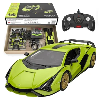 Rastar - Lamborghini Sian Building Kit Car 1:18 RC 97400 - Grün