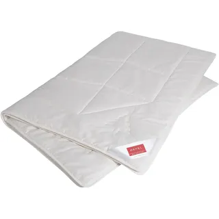 HEFEL Zirbendecke Light Wellness medium, Füllung: 100% Schurwolle mit Zirbenholzspänen 155x220 cm