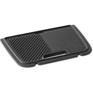 Umkehrbare Gusseisen Grillplatte für 2-flammigen Gasgrill Outdoor