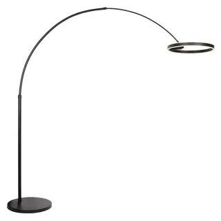 Stehlampe - schwarz - Ringlux - kunststoff metall - bogenlampe - LED - 4130ZW - Steinhauer - Schwarz