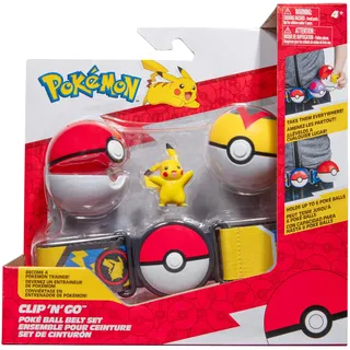 Pokémon PKW3162 Spielzeug, Gürtel Set Pikachu