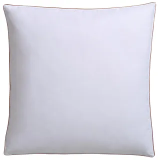 RIBECO Kalle Gänsefederkopfkissen 80 x 80 cm Weiß