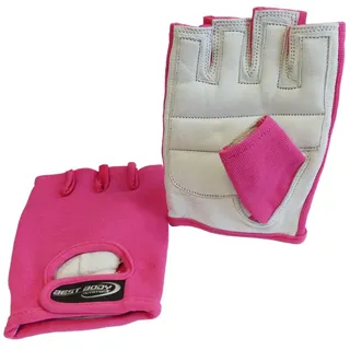 Best Body Nutrition Power Handschuhe – Pink– Größe S – Fitness Handschuhe – Komfortabel – Gepolstertes Innenhandleder – Atmungsaktiv – Nylon Handrücken – Training – Gym – Gewichtheben