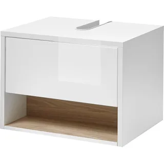 Home Affaire Waschbeckenunterschrank Studio Line 60 x 44 cm Weiß