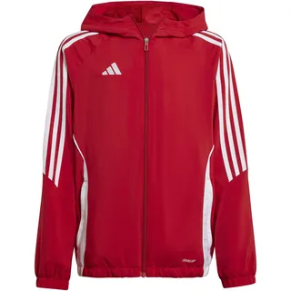 adidas Regenjacke Tiro 24 Rot/Weiß 152