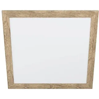 EGLO PIGLIONASSO DECKE 645X645 HOLZ RUSTIKAL/WEISS