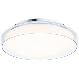 Paulmann Luena 1 rund Chrom, Glas