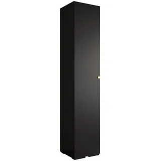 Abiks Möbel Drehtürenschrank 236.7/50/47 1-türig , Metall , Nachbildung , 50x236.7x47 cm , Schlafzimmer, Kleiderschränke, Drehtürenschränke