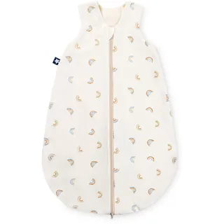 Julius Zöllner Sommerschlafsack Jersey 0.5 TOG, weiss, 80