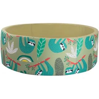 Knorrtoys Knorrtoys® Bällebad »Soft, Faultier« Mit 150 Bällen grey/white/transparent, Made in Europe, blau