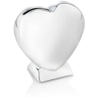 Zilverstad Spardose Herz auf Sockel