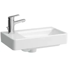 Laufen PRO S Handwaschbecken, Becken rechts, 1 Hahnloch, mit Überlauf, 480x280mm, H815955, Farbe: Weiß mit LCC Active