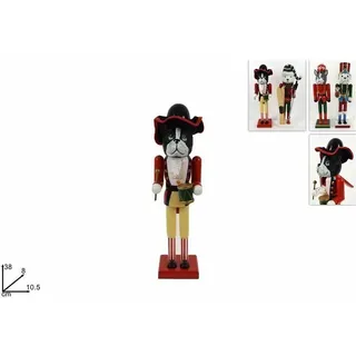 Nussknacker Junge Soldaten 38cm Holz Weihnachten Dekoration Store Haus Face Hund