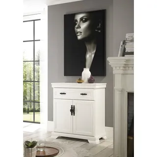 OTTO home Royal 88 x 96 x 46 cm Pinie Weiß