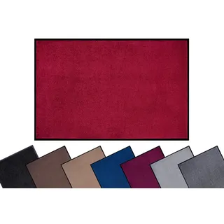 Fußmatte HANSE HOME "Triton" Gr. 2, rot, B:80cm H:7mm L:120cm, Polypropylen (PP), Teppiche, Fußmatte, Schmutzfangmatte, Türmatte, In- und Outdoor, Läufer, waschbar