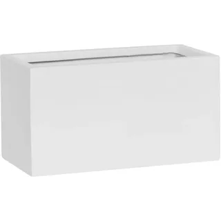 Pottery Pots Plant Pot Mini Jort XS, Matte White | L: 30 x W: 15 x H: 16