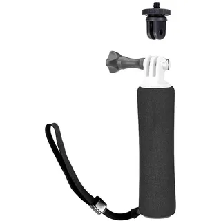 Aquapix Schwimmender Handgriff universell für Unterwasserkameras, Wasserdicht, Kompatibel Kameras mit Gewinde und Action Cams