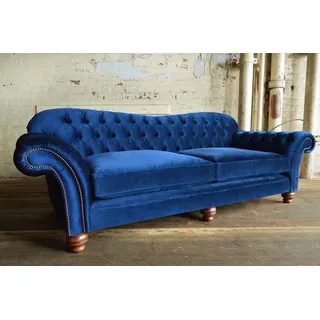 XXL Big sofa Couch Chesterfield Designer Couchen Sofa Textil Stoff Garnituren