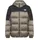 Down 2 0 Hoodie stone slab/black L