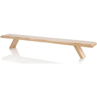 Schwibbogen-Fensterbank ALBIN PREISSLER "Bank für Weihnachtsdeko, Handwerkskunst aus dem Erzgebirge", braun (holzfarben), B:65cm H:9cm T:9cm, Holzwerkstoff, Schwibbögen, Schwibbogen-Fensterbank, aus Holz