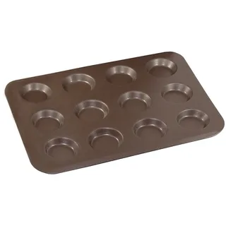 Gobel 12 Mulden Törtchenform 80 mm Antihaft Backform