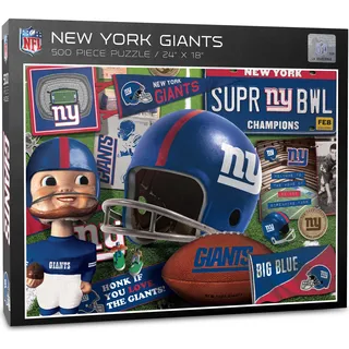 NFL New York Giants Retro Series Puzzle 500 Teile
