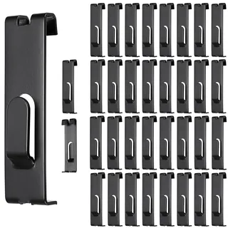 IGNPION Haken zum Aufhängen von Gitterwänden, Metall, für Bilderrahmen, kommerzielle Kunstwerke, Gitterwand-Zubehör, Heringe für Geschäft, Show, Werkstätten, 35 Stück