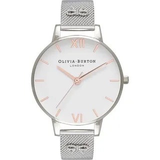 Olivia Burton Ob16es10 - 38 mm) / Silver / White - One Size