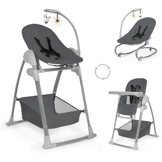 hauck Sit N Relax Dunkelgrau inkl. Ablagekorb