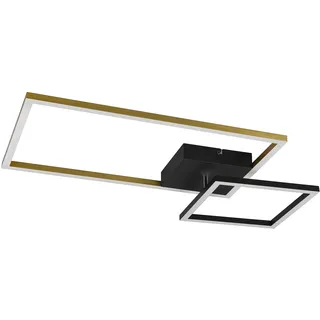 Trio Padella 1 eckig gold/schwarz