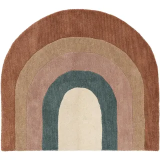 Lytte Kinderteppich Rainbow Multicolor 105x120 cm - Teppich für Kinderzimmer
