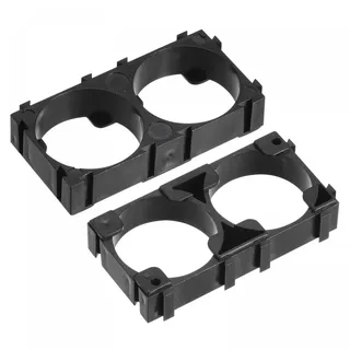 sourcing map 50 Stück 21700 Batteriehalter Halterung für DIY Batterie 2 x 1 21,3mm Durchmesser