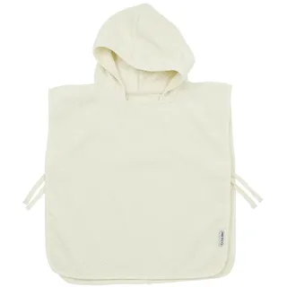 MEYCO Badeponcho Popcorn 1-3 Jahre Frottee Babyhandtuch Natural | 100 % Baumwolle - Oeko Tex zertifiziert - kuschelig weich - feuchtigkeitsabsorbierend & schnell trocknend