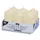 Stumpenkerzen 11,5 x 6 cm 6 St. creme