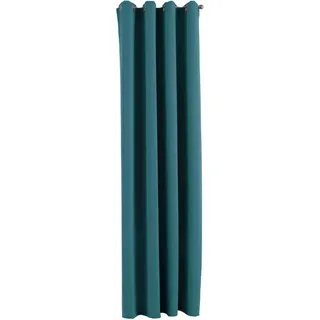 Gardinenbox Vorhang Blickdicht »Newyork« Petrol HxB 245x140 cm 1er-Pack Thermo-Gardine Verdunkelungsvorhang Blackout Ösen schalldämmend ÖKOTEX UV-Schutz Raffhalter, 201920600