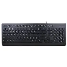 Lenovo Essential - keyboard - Nordic - black - Tastaturen - Nordisch - Schwarz