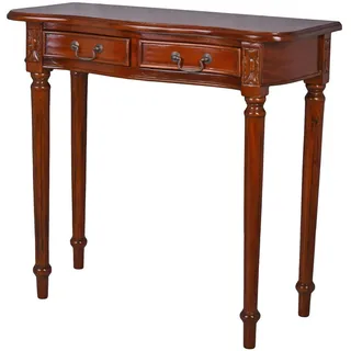 Wandtisch Konsole Massivholz Tischkonsole Konsolentisch Mahagoni Beistelltisch