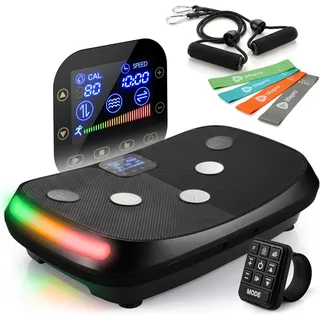 LifePro Vibrationsplatte Schwarz