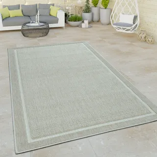 Outdoor Teppich Skandinavisch wetterfest Modern & Pflegeleicht für Innen & Außen Grösse 80x150 cm - Beige