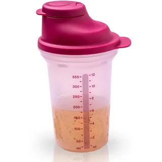 Tupperware Mix-Fix Gebäck klein 350 ml Brombeere Dunkelviolett D214 Shaky Küchenhelfer Shake It