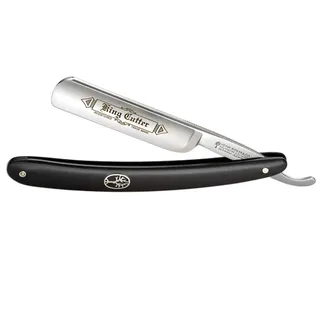 Boker Freies Handrasiermesser king cutter black 5/8 Rundspitze Schwarz