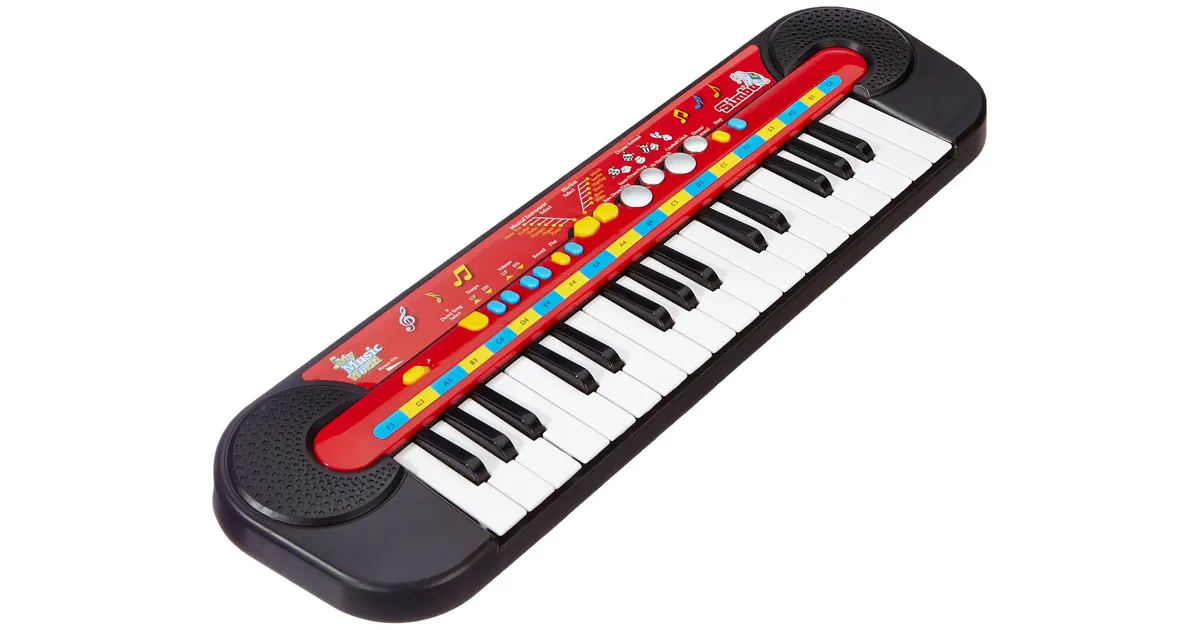 Simba 106833149 - My Music World Keyboard, 32 Tasten, 8 Demos, 6 ...