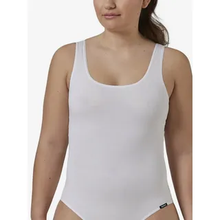 SKINY Body »Body Collection« bequem, weich, schlicht, ohne Ärmel, Baumwollmix, weiß,