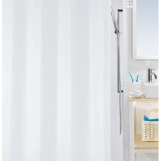Spirella Duschvorhang 120 x 200 cm weiß