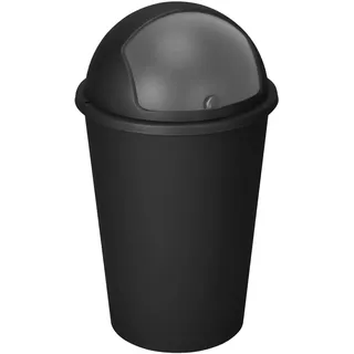 3.03 Abfalleimer XXL 50 Liter - Korpus in anthrazit oder schwarz - Grau